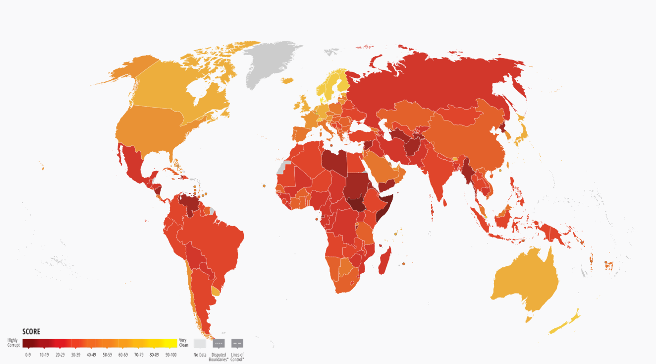 CPI World Heat Map